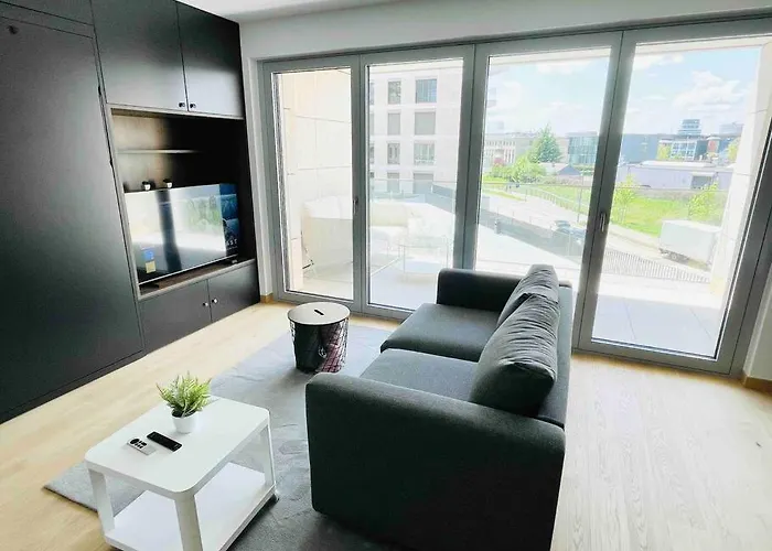 아파트 Luxury 2023 Flat In Center With Terrace & Parking- Cd4