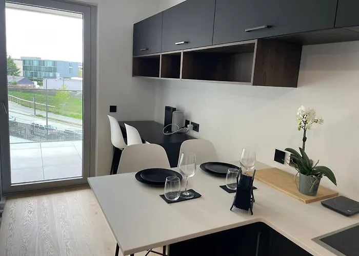 Luxury 2023 Flat In Center With Terrace & Parking- Cd4 Apartment